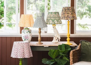 Mix and Match: Pairing Patterned Lamp Shades with Your Room’s Mood